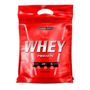 Nutri Whey Protein 907g - Refil Integralmedica - Full Entrega Rapida (Morango)