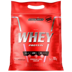 Nutri Whey Protein 907g - Refil Integralmedica - Full Entrega Rapida (Cookies)