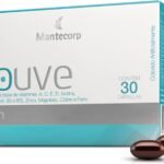 MANTECORP - Nutracêutico Nouve Biotin - Unhas Mais Resistentes, Reduz Queda Capilar, Fortalece Fios - Biotina, Benefícios Duradouros - 30 Cápsulas